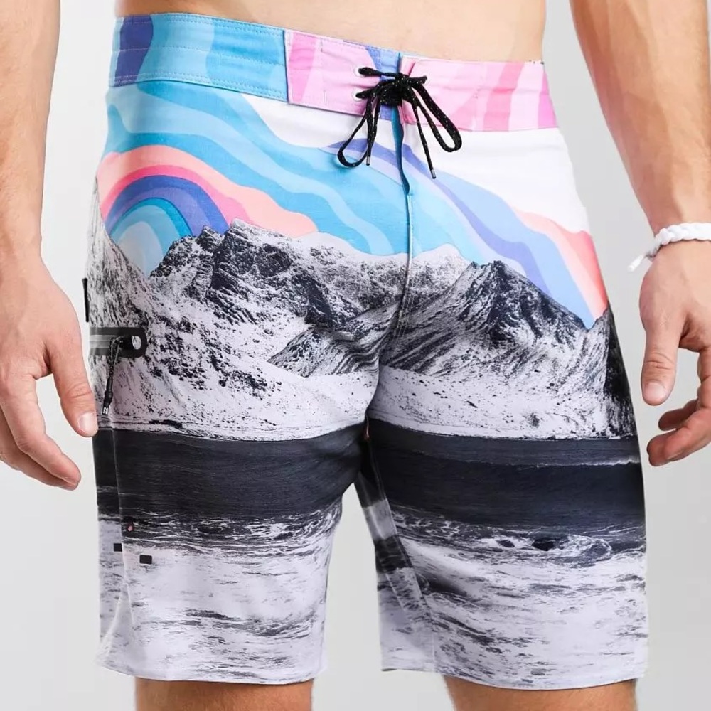 Billabong Eyesolation Airlight stretch boardshort sz 36 NWOT